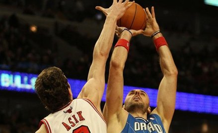 Marcin Gortat zagrał w pierwszej piątce Magic