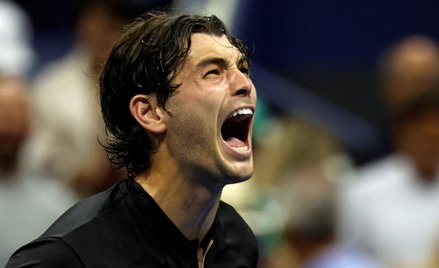 Tak Taylor Fritz cieszył się z awansu do finału US Open