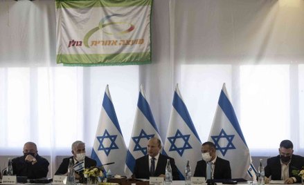 Posiedzenie izraelskiego gabinetu