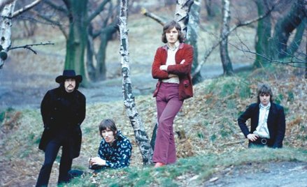 Pink Floyd już bez Syda Barretta. Od lewej: Nick Mason, Roger Waters, David Gilmour, Rick Wright. Fo