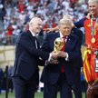 Prezydent FIFA Gianni Infantino i prezydent USA Donald Trump