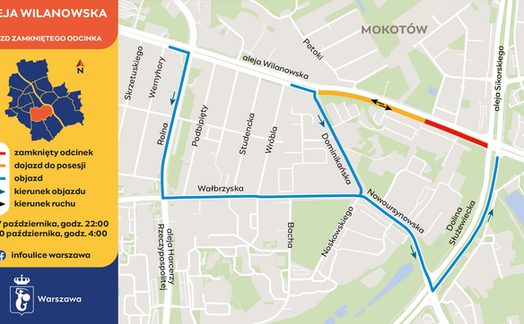 Frezowanie al. Wilanowskiej