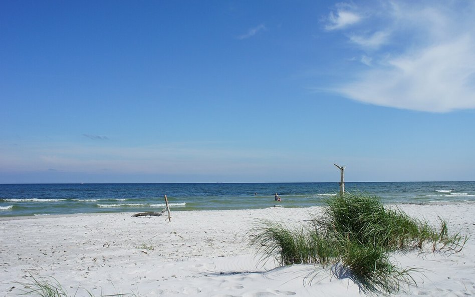 Plaża Dueodde na duńskiej wyspie Bornholm znalazła się w zestawieniu najpiękniejszych plaż w Europie