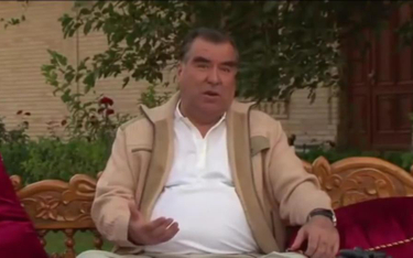 Prezydent Tadżykistanu Emomali Rahmon