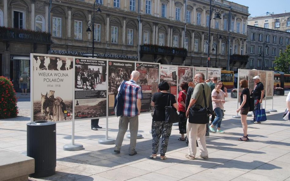 Plenerowa wystawa Wielka Wojna Polaków