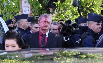 Ambasador Rosji oblany farbą. Prokuratura wszczyna śledztwo