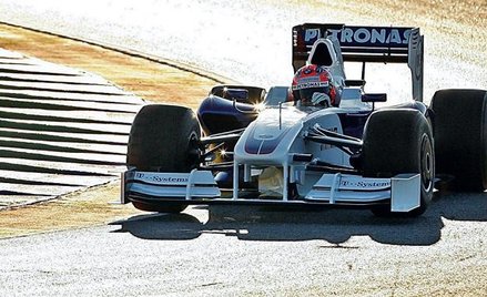 Robert Kubica w nowym bolidzie BMW Sauber F1.09
