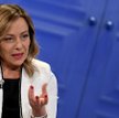 Partia Bracia Włosi (FdI) Giorgi Meloni ma wciąż niemal 30 proc. poparcia w sondażach, to najwięcej 