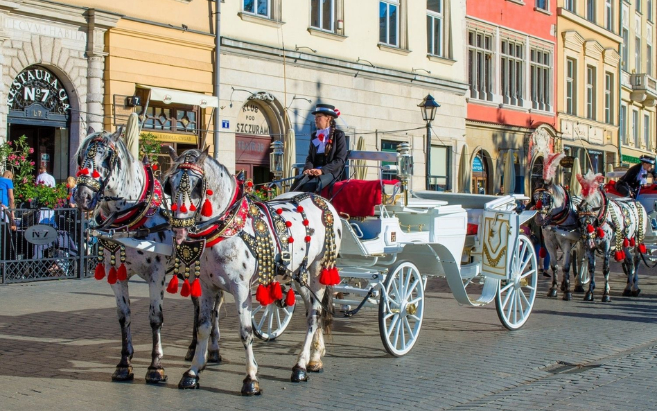 Krakowskie dorożki znikną z ulic na czas pandemii.