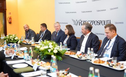Participants of the Breakfast with “Rzeczpospolita” during the Economic Forum in Karpacz