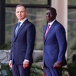 Andrzej Duda i prezydent Kenii  William Ruto