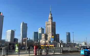 Pałac Kultury i Nauki jest jedną z najpopularniejszych atrakcji stolicy