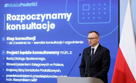 Wiceminister finansów Artur Soboń