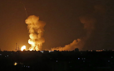 Zmasowany atak Izraela na Strefę Gazy