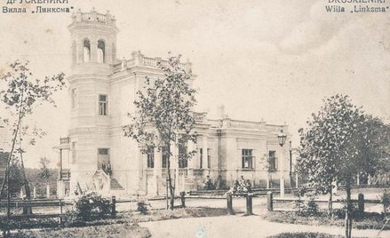 Willa Linksma zbudowana przez ród Lipschitzów na początku XX w. (później własność Kiersnowskich). Dz