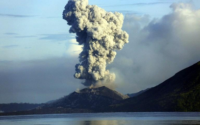 Wybuchł wulkan - zakaz latania nad Nową Brytanią