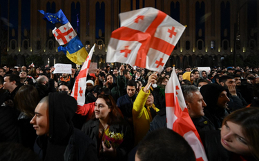 Rządząca Gruzją partia wycofuje projekt ustawy, który wywołał masowe protesty