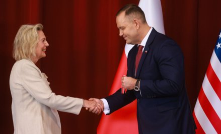 Anna Maria Anders i Karol Nawrocki