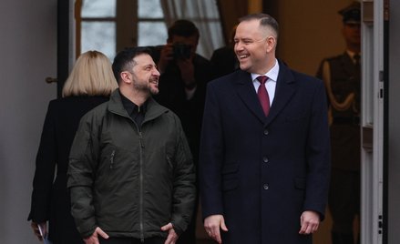 Prezydenci Polski i Ukrainy, Karol Nawrocki i Wołodymyr Zełenski.
