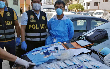 Peru: Chińczyk kazał płacić za skradzione z resortu zdrowia testy