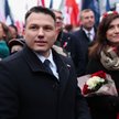 Poseł Konfederacji Sławomir Mentzen  i europosłanka Ewa Zajączkowska-Hernik