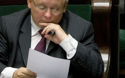 Kaczyński wyprzedza Koalicję Europejską