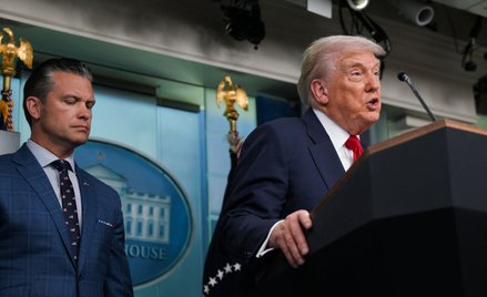 Pete Hegseth i Donald Trump