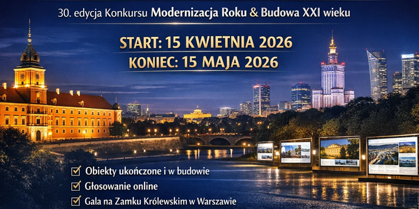 Submit your property to the 30th edition of the Competition!