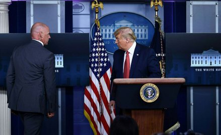 Strzelanina przed Białym Domem. Trump wyprowadzony z konferencji