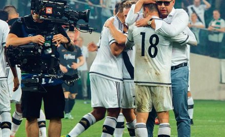 Prezes Bogusław Leśnodorski ( z prawej) dokonał wielkiej rewolucji w zarządzaniu klubem, ale poszedł