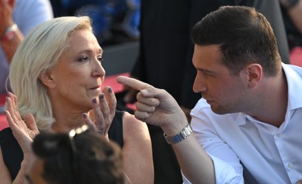 Marine Le Pen i Jordan Bardella