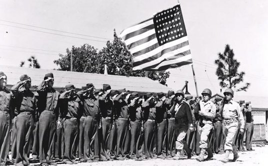 442. Pułkowa Grupa Bojowa, czyli Japończycy w służbie USA. Camp Shelby, Missisipi, czerwiec 1943 r.