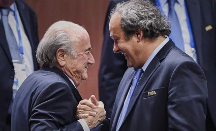 Sepp Blatter i Michel Platini