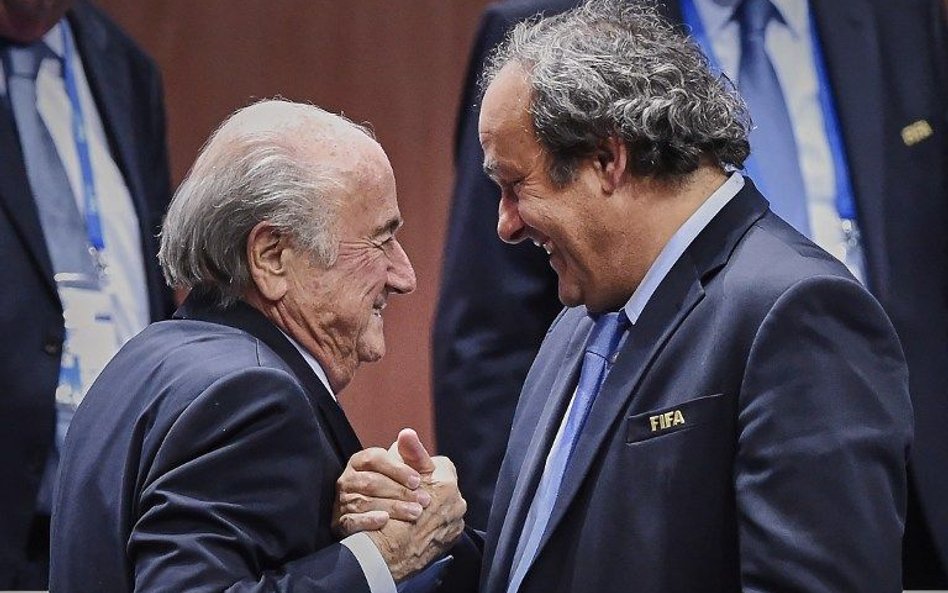 Sepp Blatter i Michel Platini