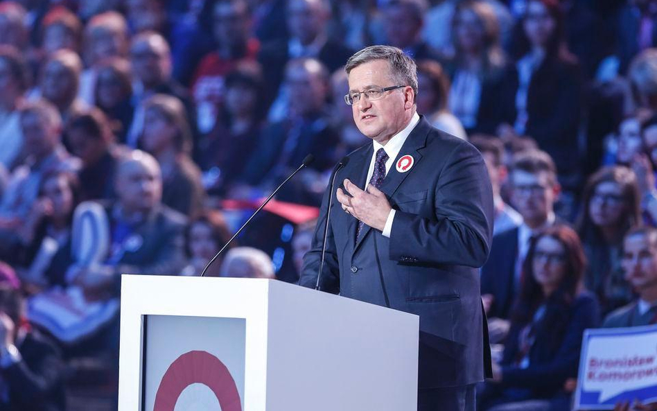 Prezydent Bronisław Komorowski