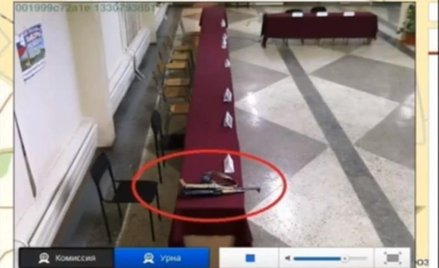 Komisja wyborcza nr 400 w Rosji w czasie wyborów prezydenckich 2012 roku