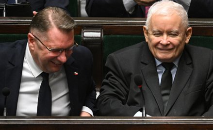 Przemysław Czarnek i Jarosław Kaczyński