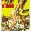 Plakat z 1968 roku do filmu „Attack of the 50 Foot Woman” („Kobieta olbrzym”) dziesięć lat temu kosz