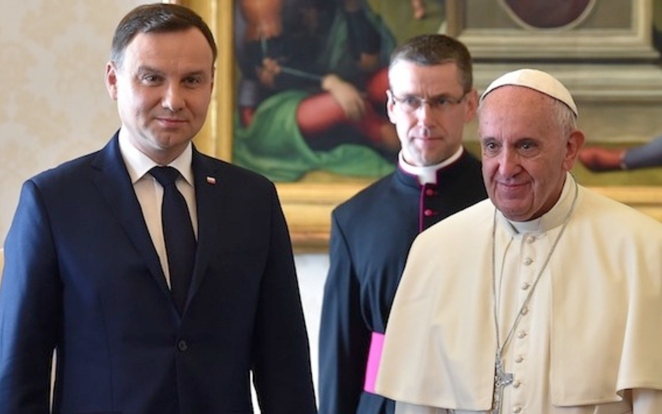 Prezydent Duda: papież jest niesamowity