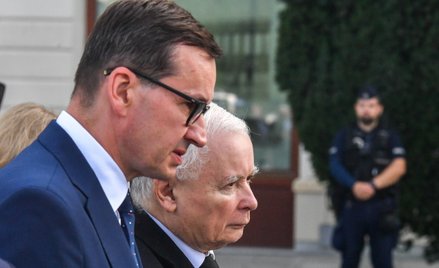 Mateusz Morawiecki i Jarosław Kaczyński