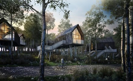 Eko-hotel zamiast kopalni: tak od węgla odchodzą Szkoci