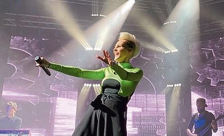 Agnieszka Chylińska występo- wała na Torwarze dwa razy