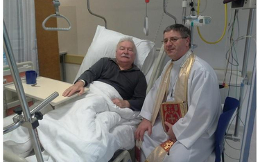 Lech Wałęsa złamał nogę i przebywa w szpitalu