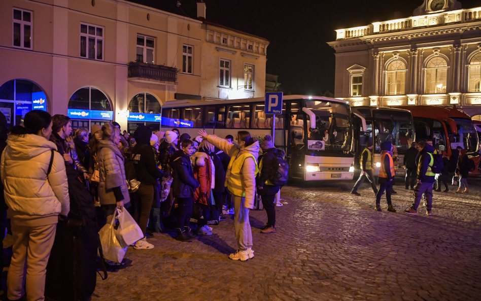 Uchodźcy z Ukrainy w Przemyślu