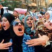 Wtorkowy protest kobiet na kairskim placu Tahrir (fot. MOHAMED OMAR)