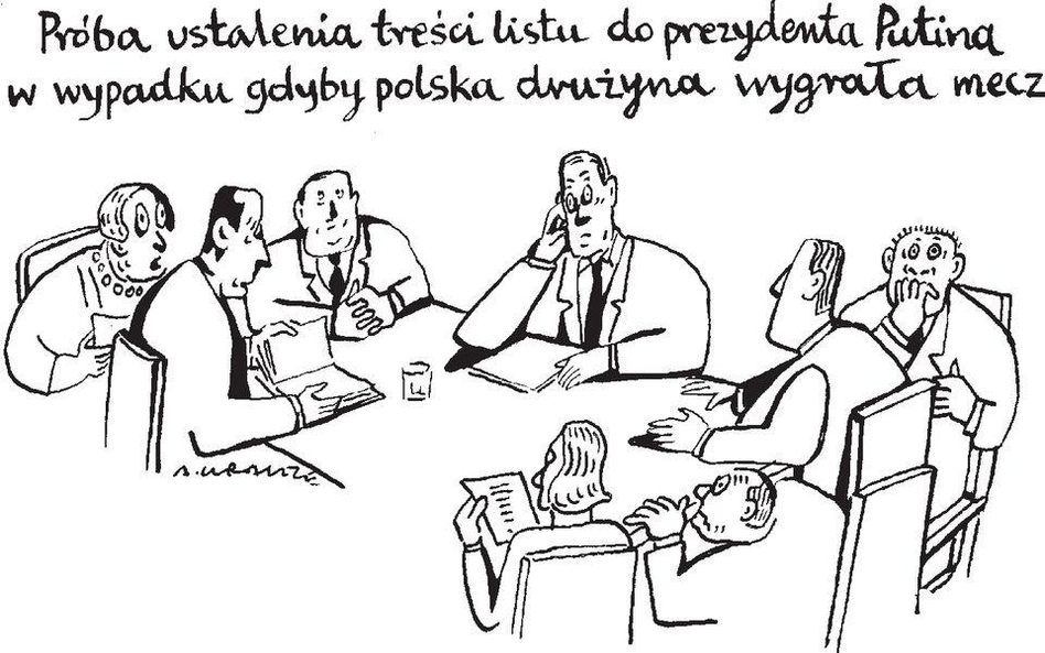 Komentarz rysunkowy. List do Putina