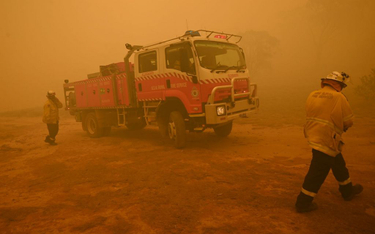 Deszcz nie wyręczył strażaków całkowicie. W Nowej Południowej Walii trwa jeszcze 40 pożarów buszu.
