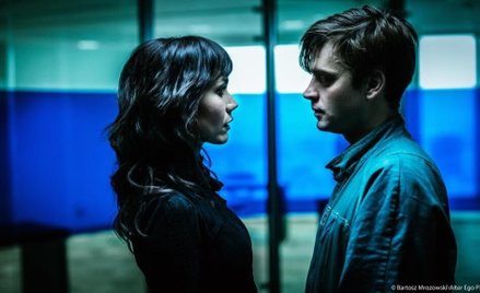 Olga Bołądź i Piotr Polak w „Człowieku z magicznym...”