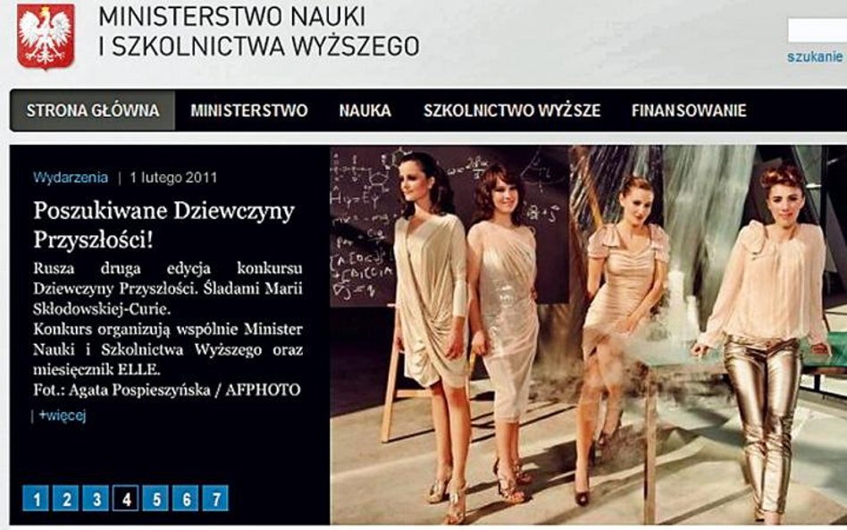 Zwyciężczynie pierwszej edycji konkursu „Dziewczyny przyszłości” (fot. www.nauka.gov.pl)