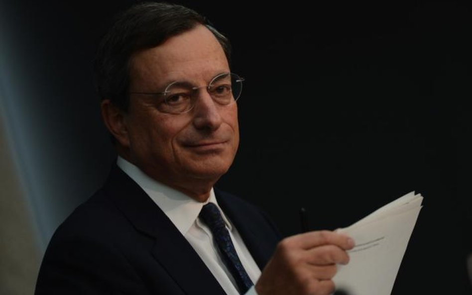 Prezes Europejskiego Banku Centralnego Mario Draghi podkreślił, że instytucja ta interesuje się kurs